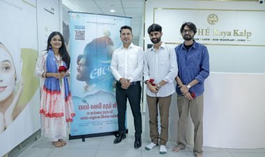 ગુજરાતી ફિલ્મ લાલોની ટીમે એસ્થે કાયાકલ્પ હોસ્પિટલની શુભેચ્છા મુલાકાત લીધી